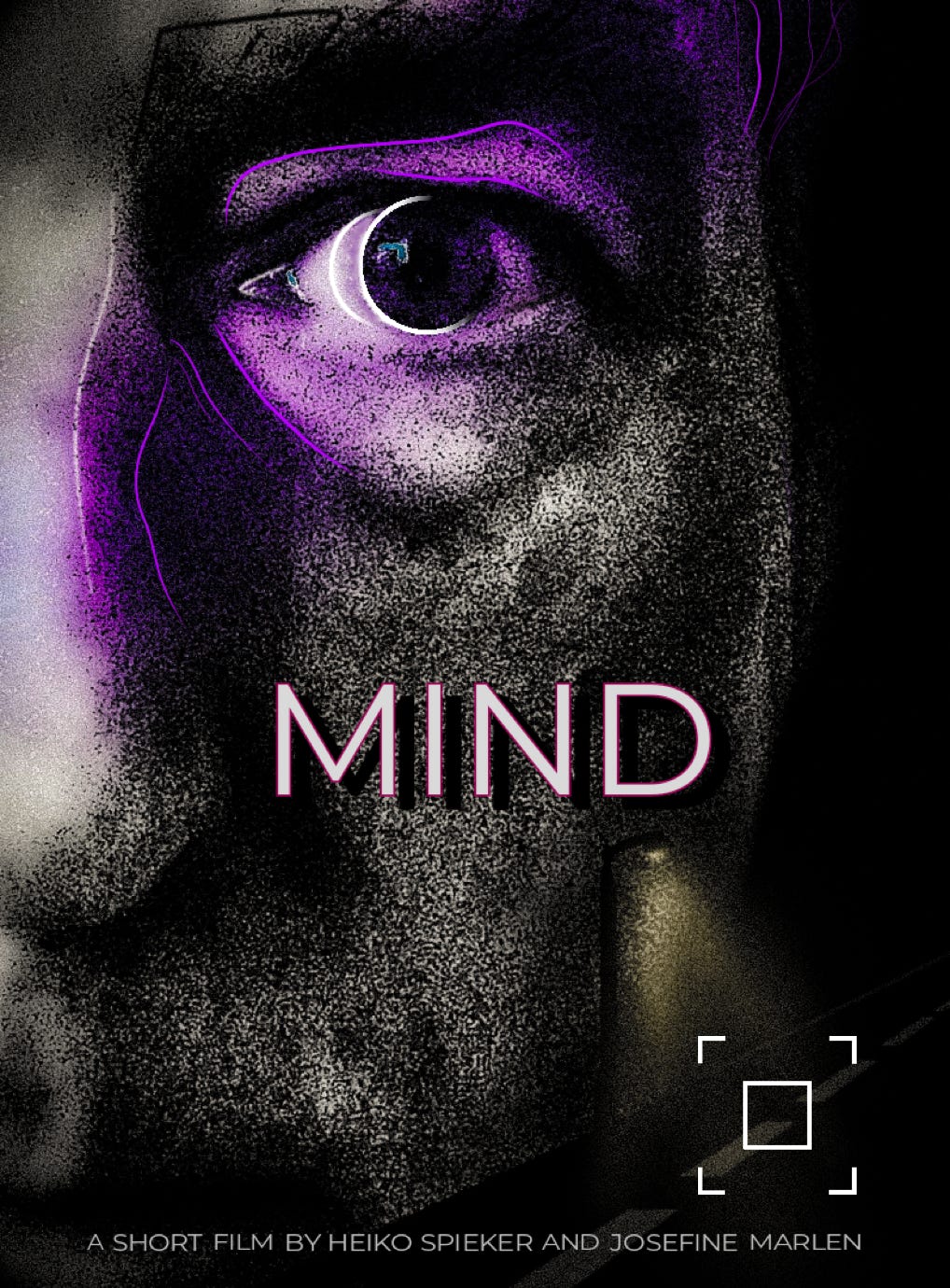 Filmposter "Mind" , gestaltet von Josefine Marlen und Heiko Spieker